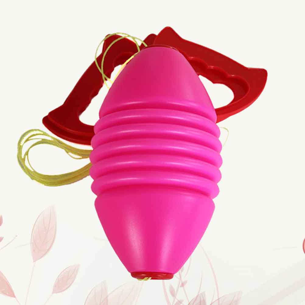 Gym Ball - Bola de Puxar Elástica Rosa Durável,