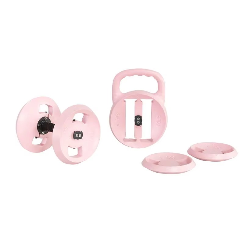 Dumbbell Set - Conjunto de halteres Kettlebell ajustável de