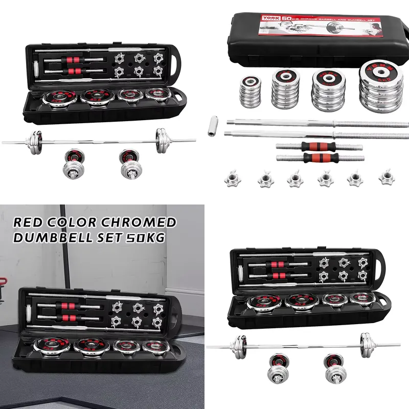 Dumbbell Set - Conjunto de Halteres Ajustáveis de Ferro