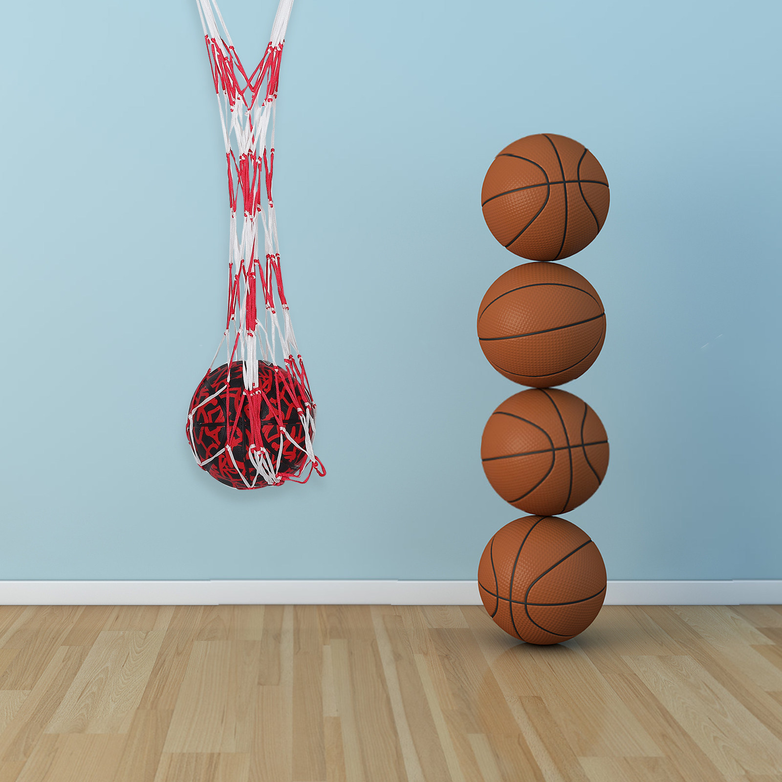 Gym Ball - Bolsa de malha portátil para guardar