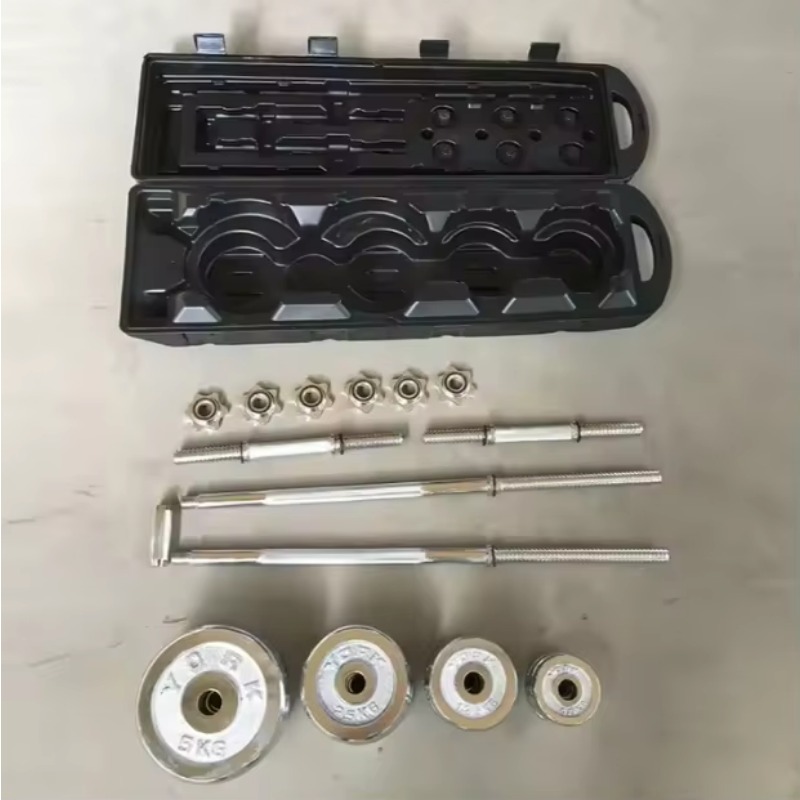 Dumbbell Set - Conjunto de Halteres Ajustáveis de Aço