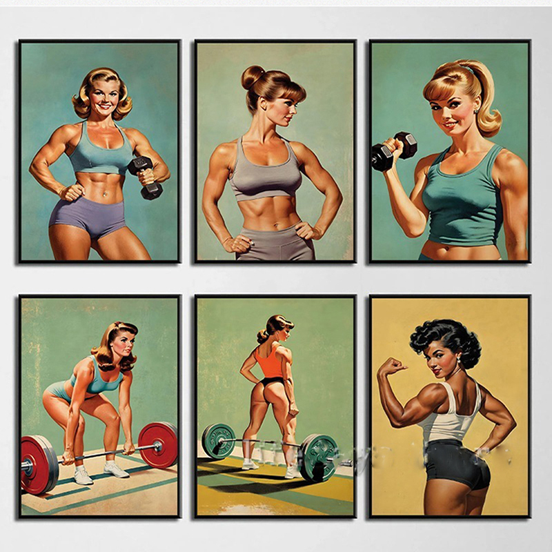 Sports Equipment Poster - Pôster e impressão em tela pintura