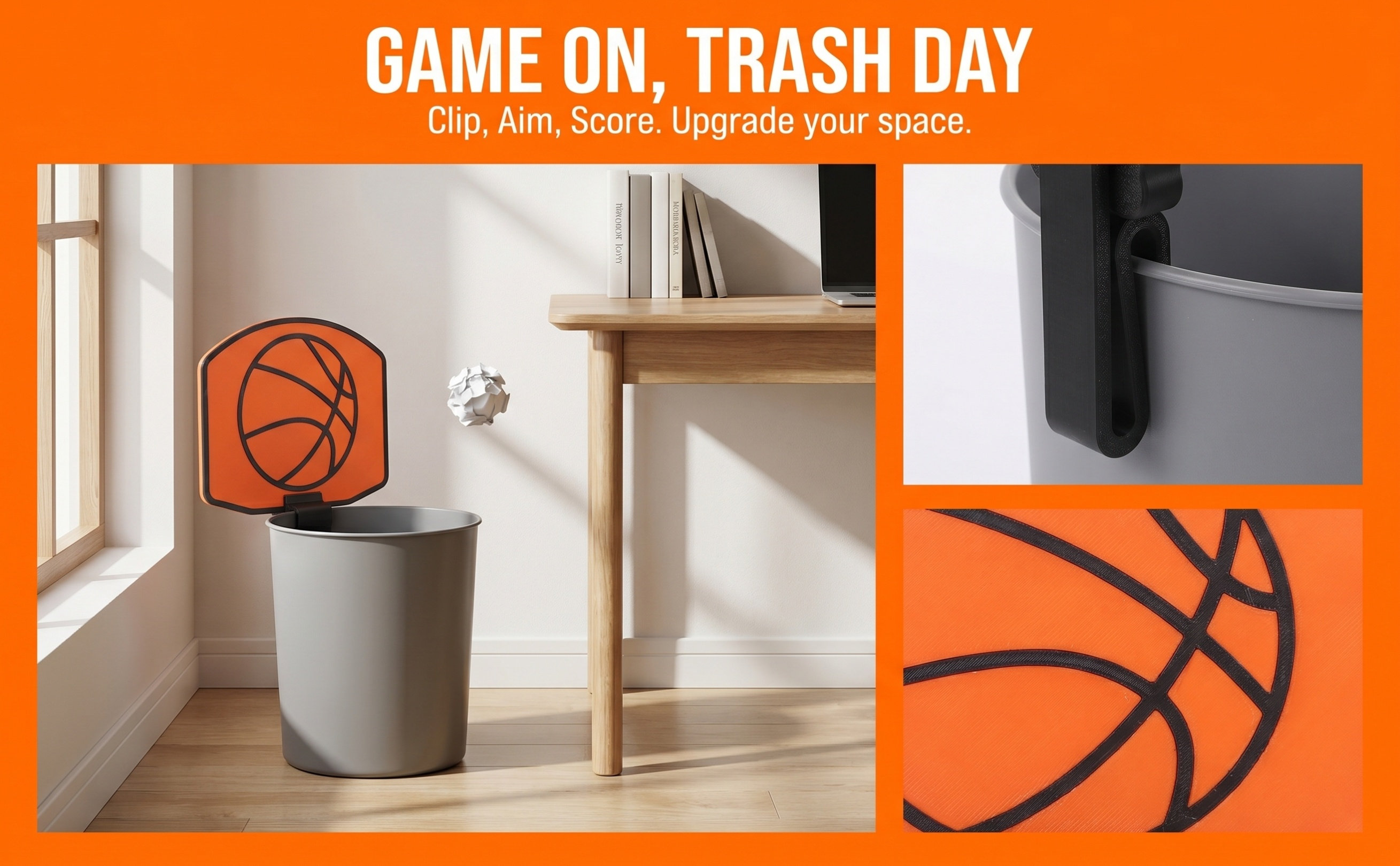 Basketball Hoop - Mini cesto de basquete decorativo para