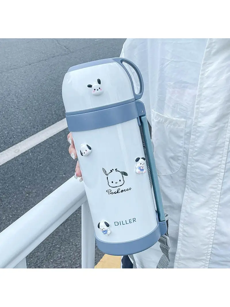 Sports Water Bottle Insulated - Garrafa térmica de aço inoxidável de