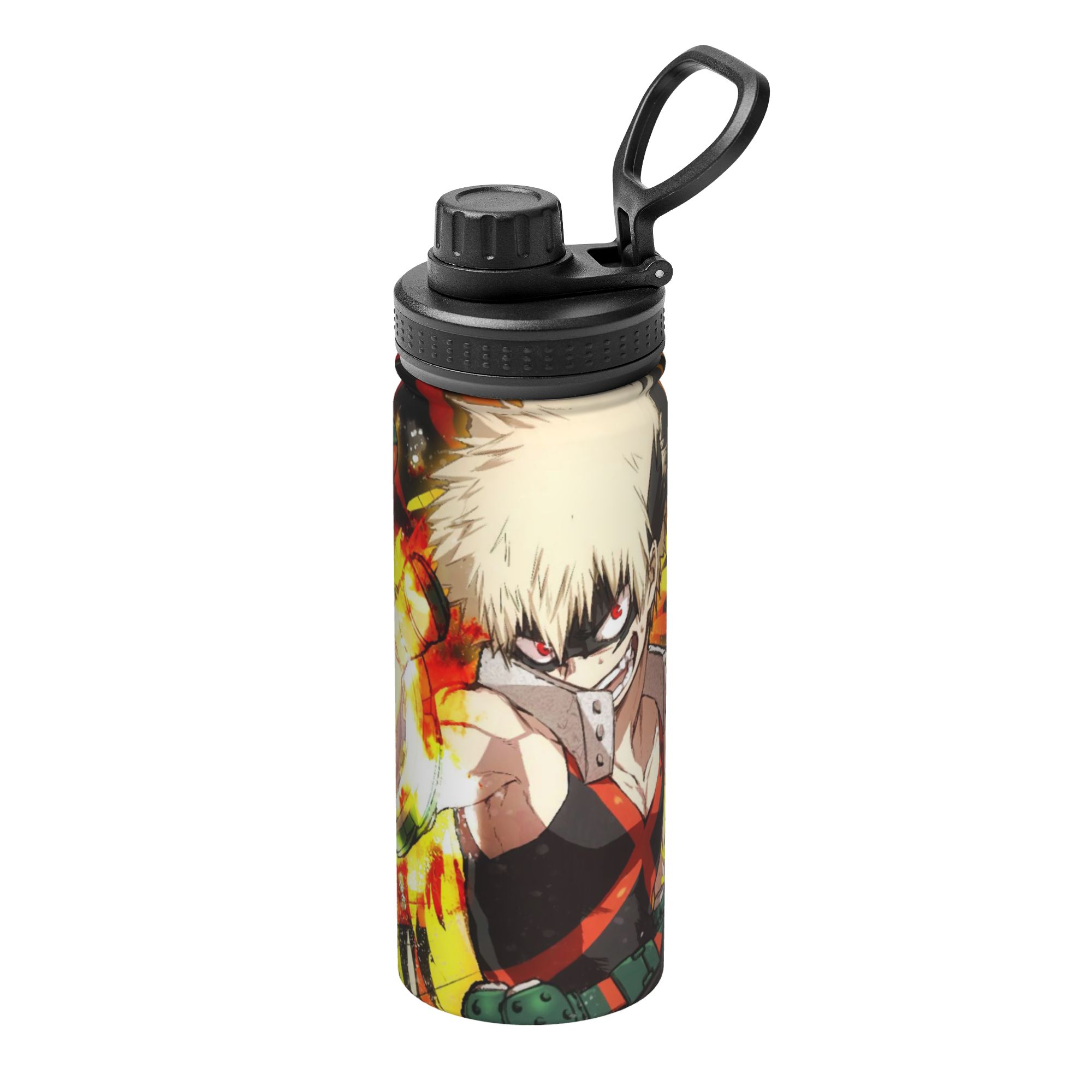 Sports Water Bottle Insulated - Garrafa Térmica Esportiva My Hero Academia