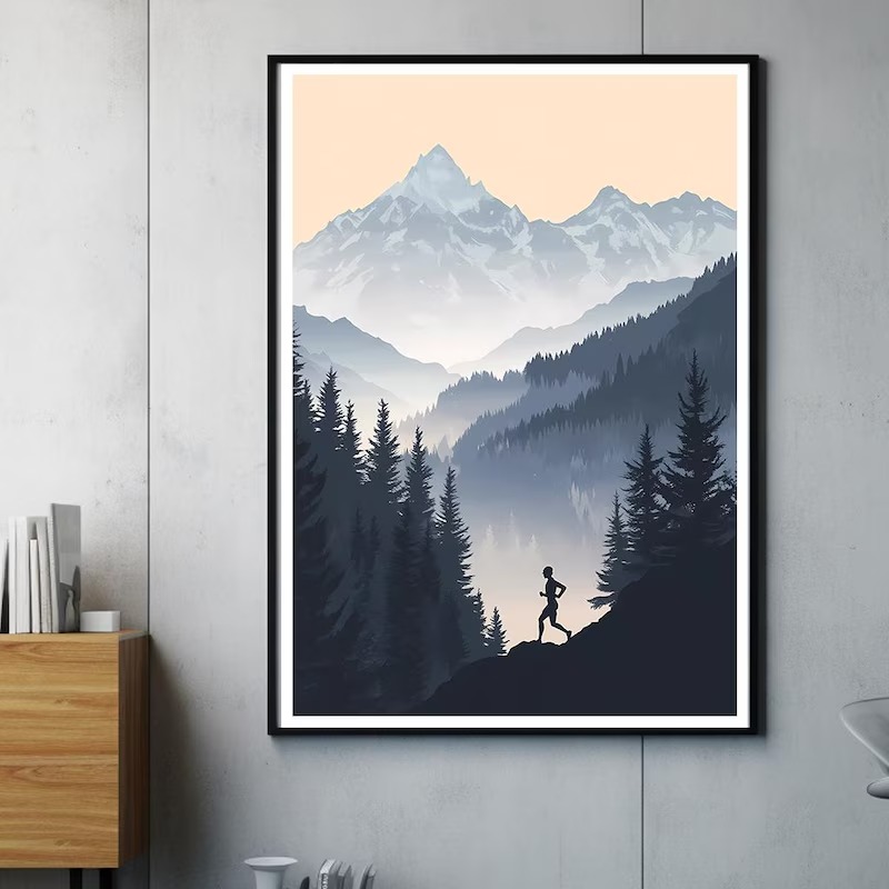 Conjunto de Pôsteres Minimalis - Sports Equipment Poster avaliação e preço