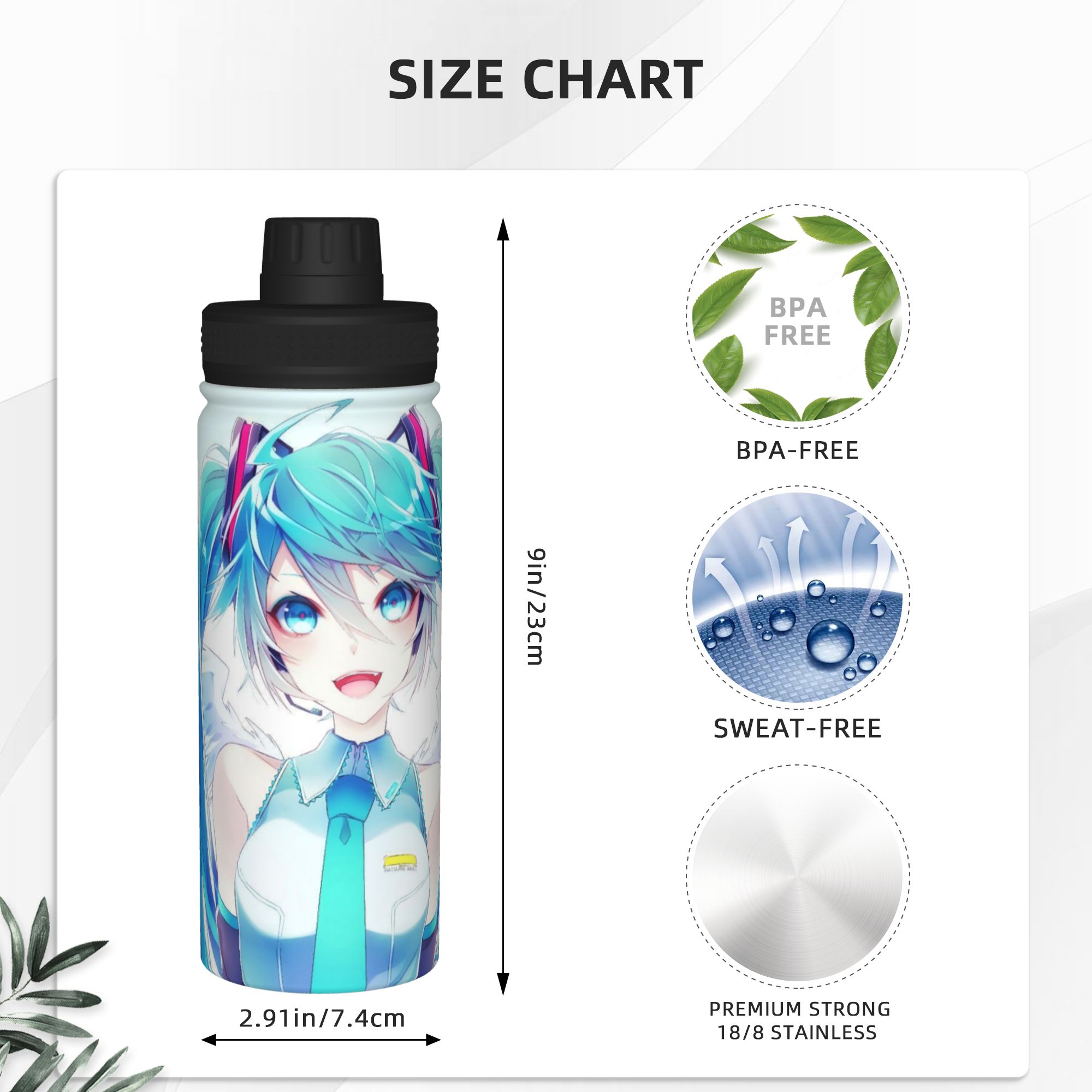Garrafa térmica esportiva de 1 - Sports Water Bottle Insulated avaliação e preço