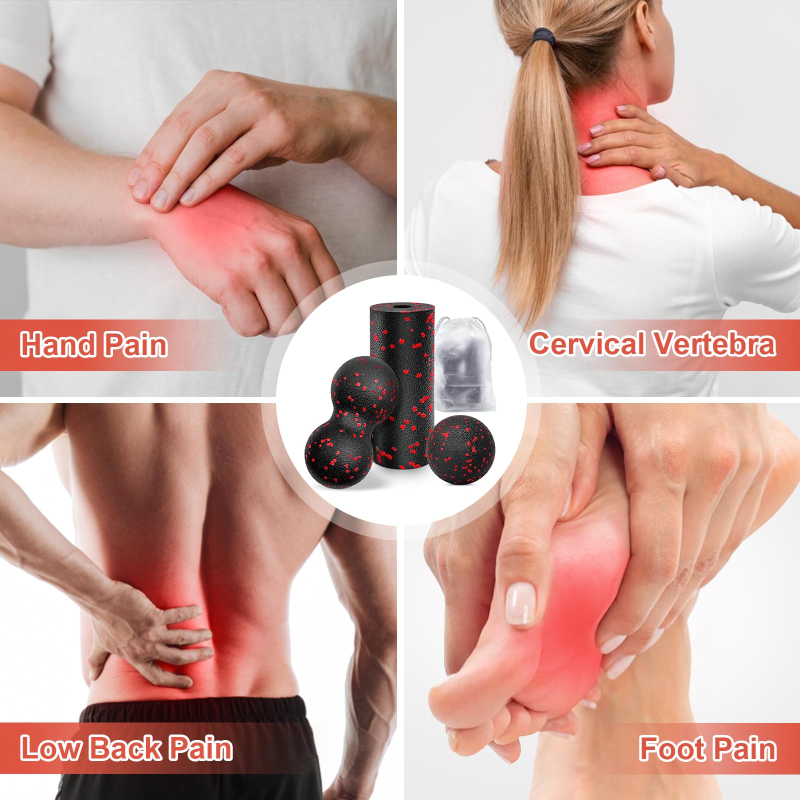 Rolo de massagem oco para ioga - Gym Ball avaliação e preço