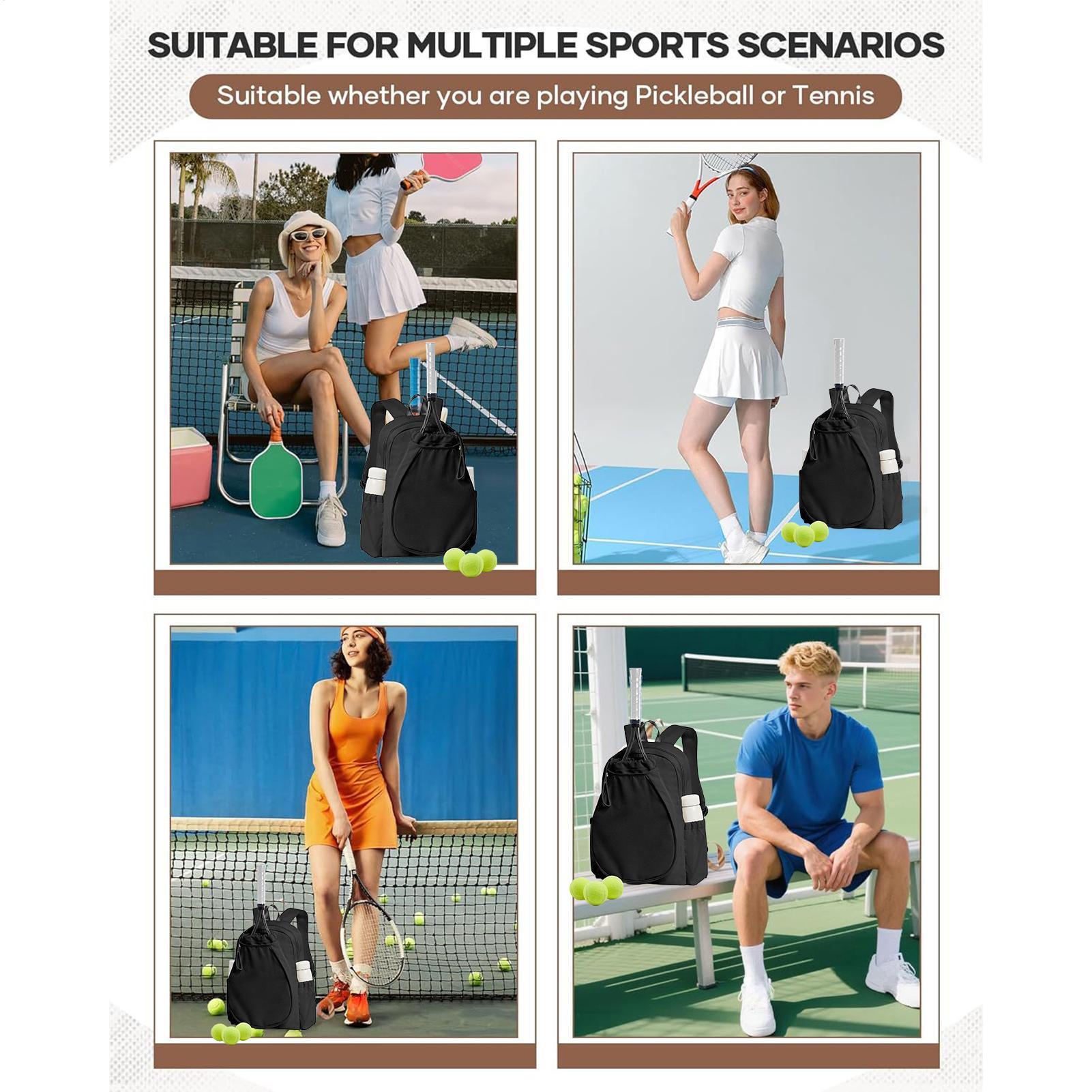 Mochila de pickleball para mul - Tennis Racket avaliação e preço
