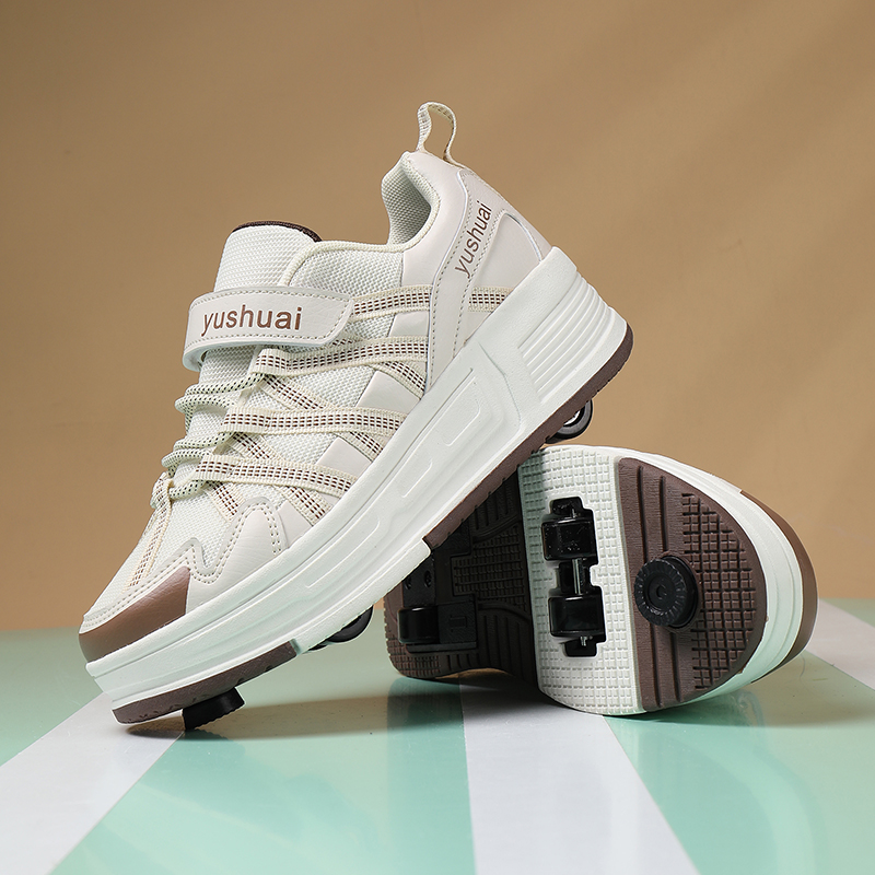 Tênis de skate retrátil automá - Skateboard avaliação e preço