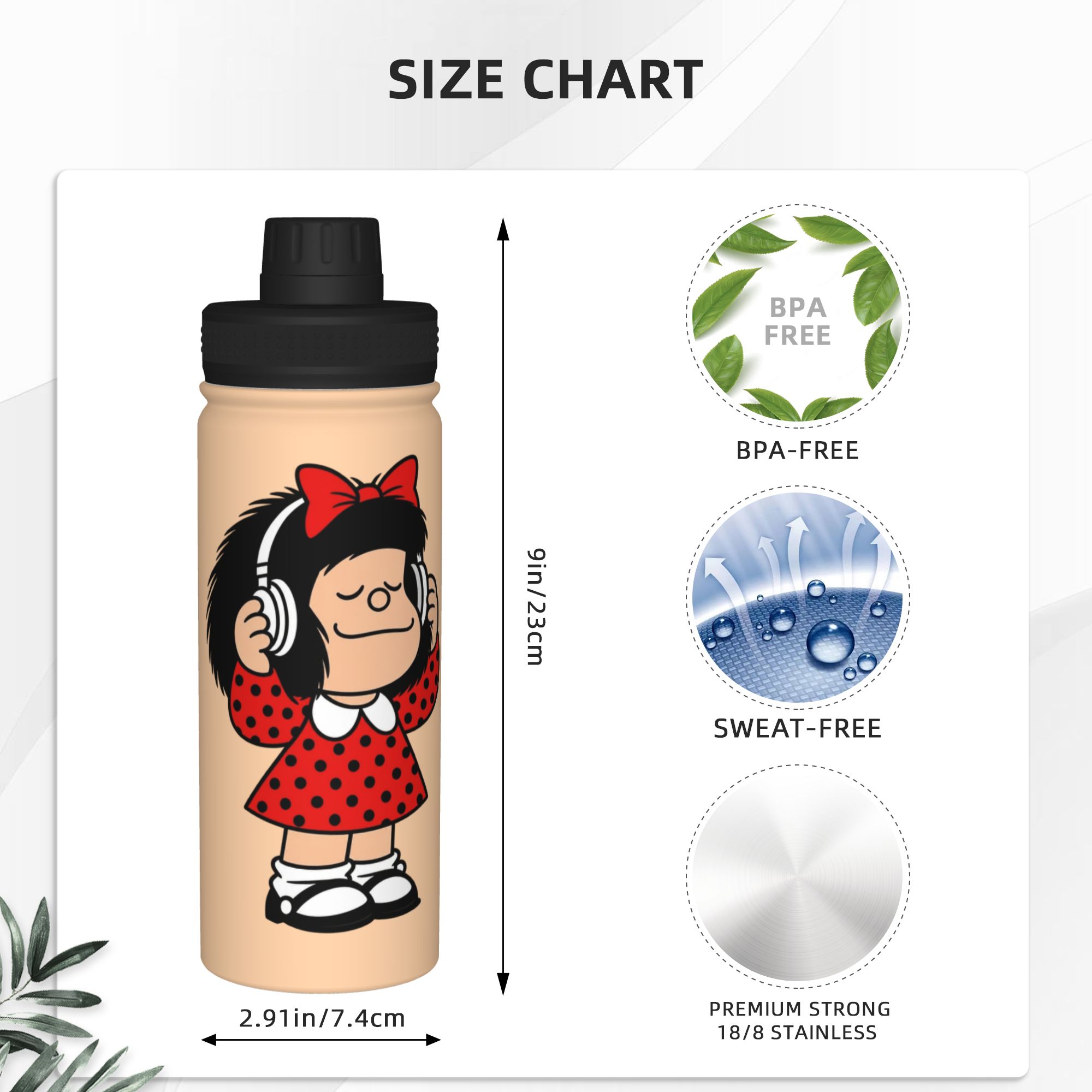 Garrafa Térmica Esportiva Cart - Sports Water Bottle Insulated avaliação e preço
