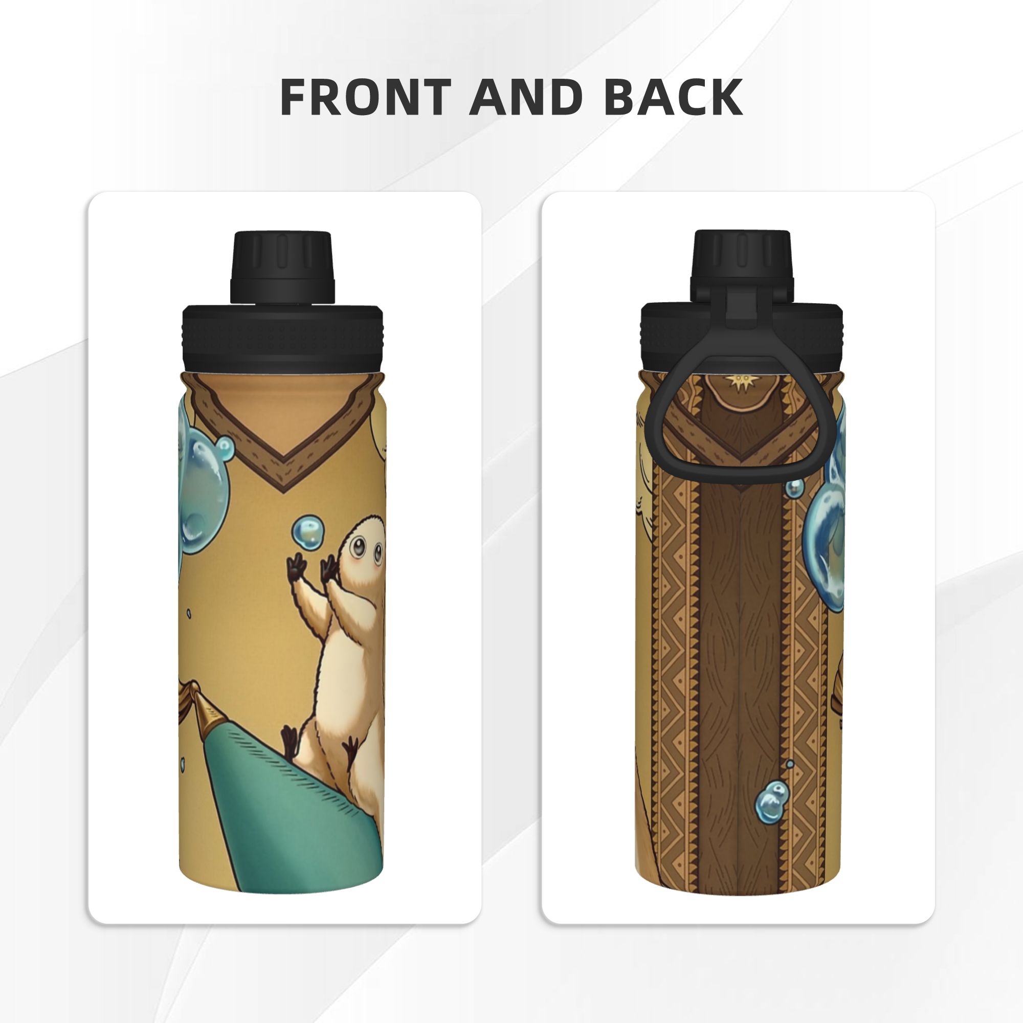 Garrafa Térmica Esportiva Brus - Sports Water Bottle Insulated avaliação e preço