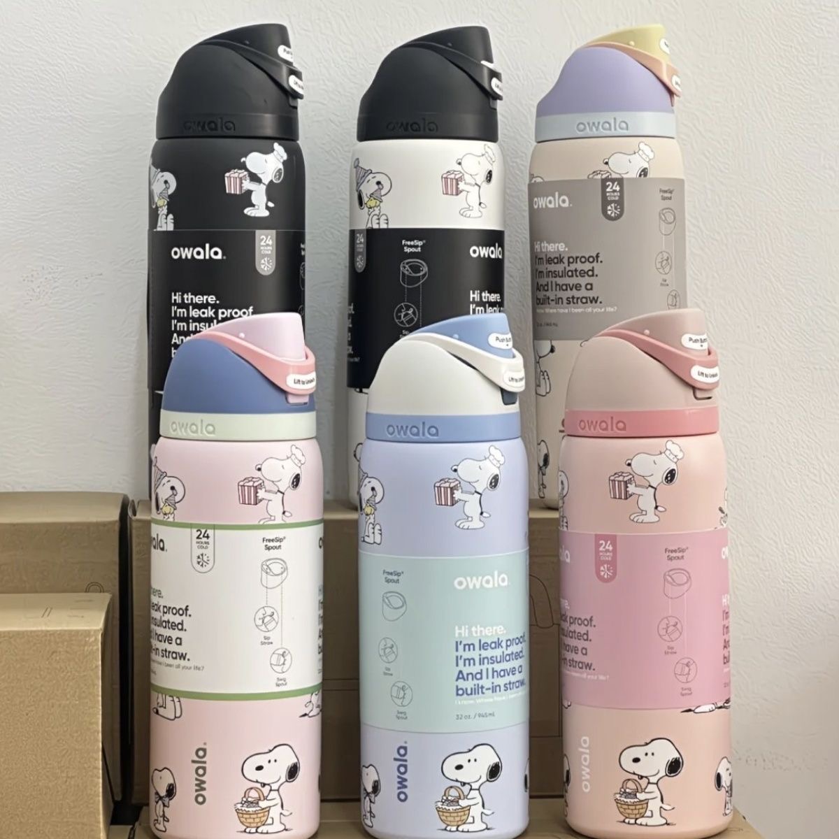 Copo Térmico Estilo Snoopy 710 - Sports Water Bottle Insulated avaliação e preço