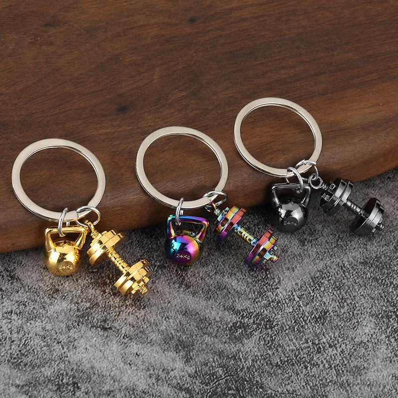 Pingente de metal em forma de  - Dumbbell Set avaliação e preço