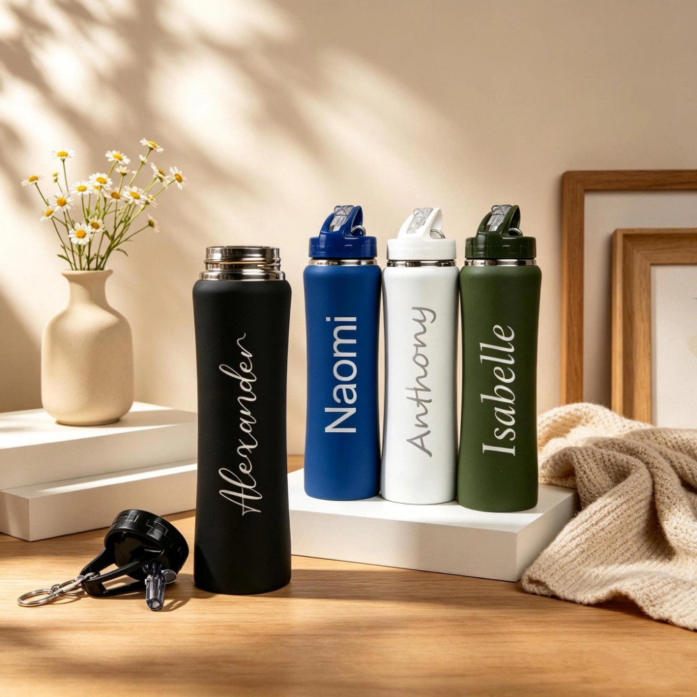 1. Garrafa de água de aço inox - Sports Water Bottle Insulated avaliação e preço