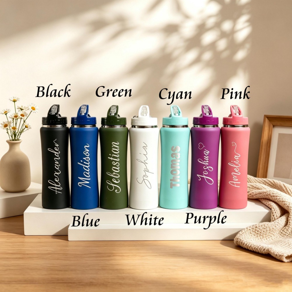1. Garrafa de água de aço inox - Sports Water Bottle Insulated avaliação e preço