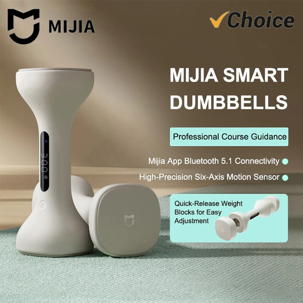 Novos Halteres Inteligentes MI - Dumbbell Set avaliação e preço