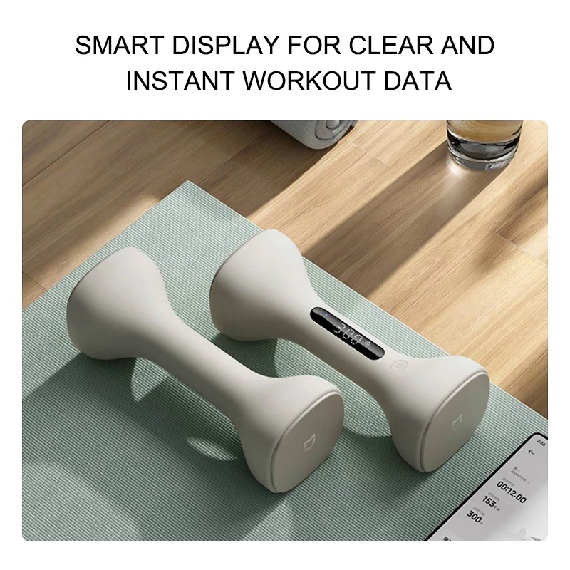 Novos Halteres Inteligentes MI - Dumbbell Set avaliação e preço