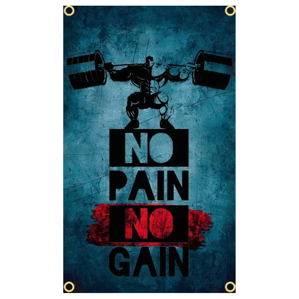 Ginásio bandeira mensagem sina - Sports Equipment Poster avaliação e preço